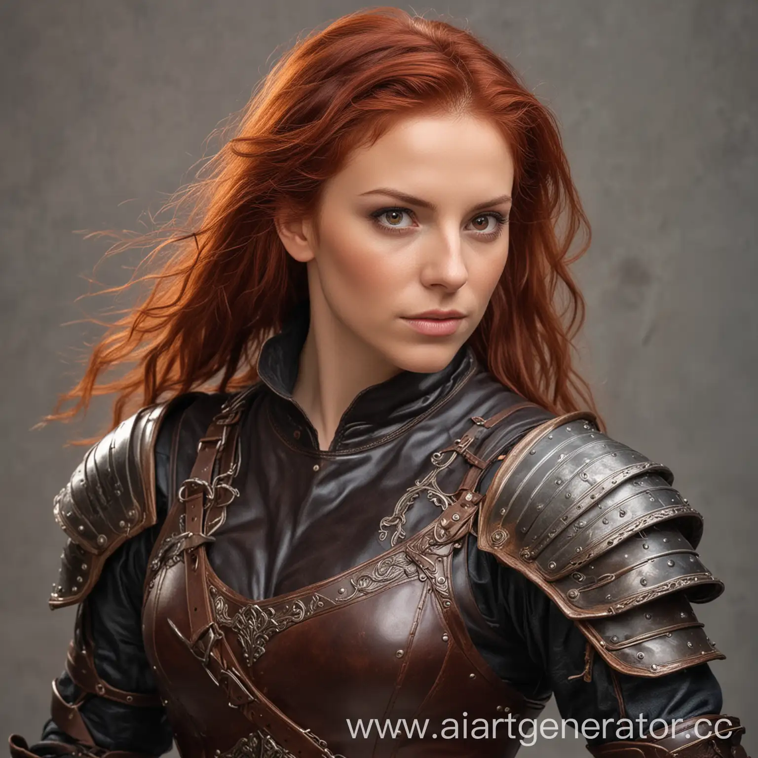 Young-Woman-Bard-with-Rapier-in-Hand-Brown-Eyes-and-Red-Hair