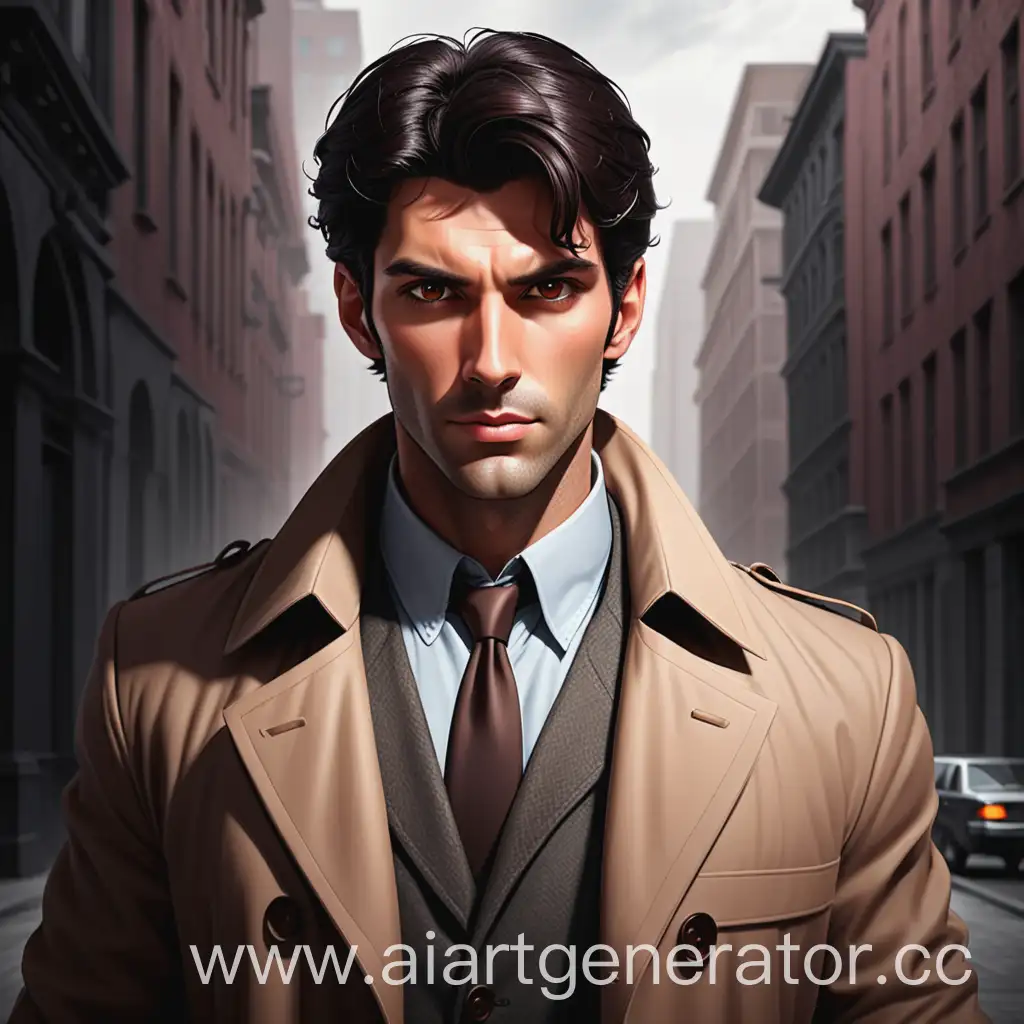 Mysterious-DarkHaired-Detective-with-Brown-Eyes-Solving-a-Case