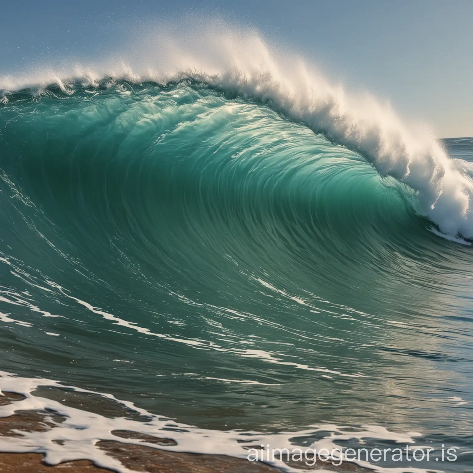 CloseUp-of-Beautiful-Realistic-Wave-in-Ocean