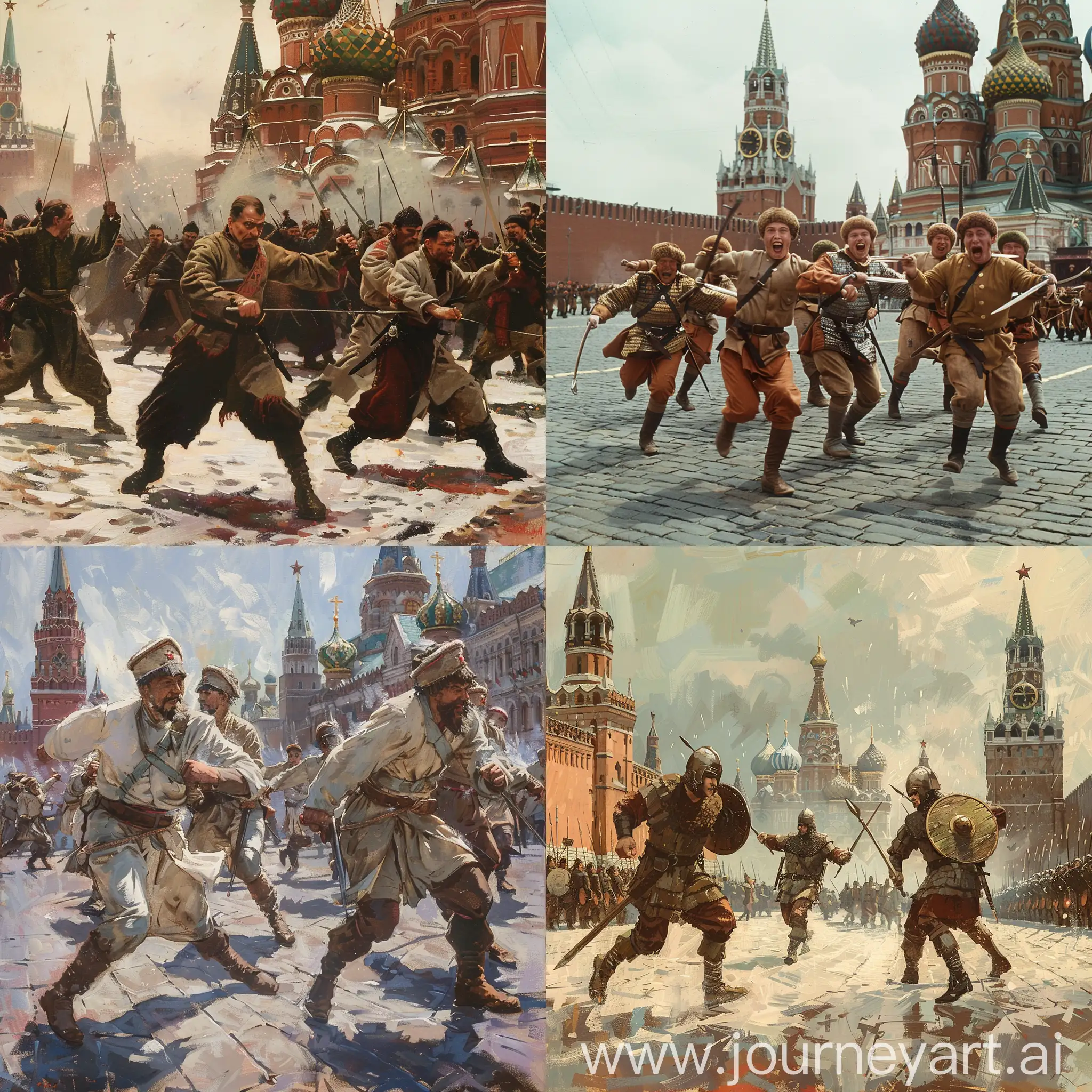 Russian-Warriors-Dancing-on-Red-Square