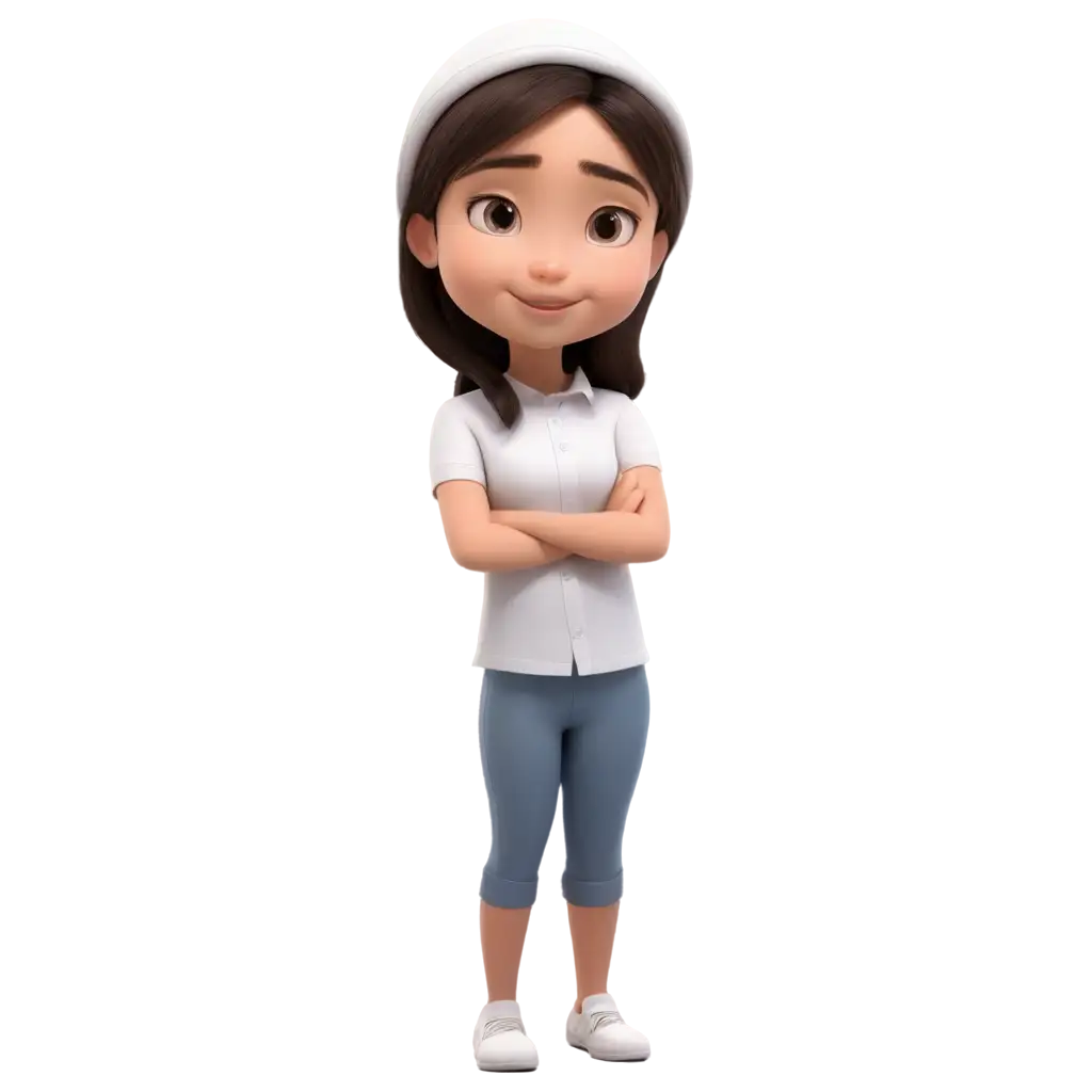 Create-a-Myanmar-Young-Cute-Girl-Cartoon-PNG-Image-Perfect-for-Online-Profiles-and-Blog-Illustrations
