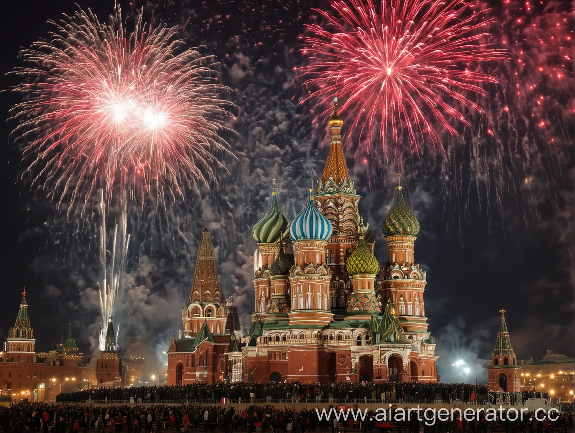 великая и могучая россия, военные , красная площадь, праздник, салюты днём