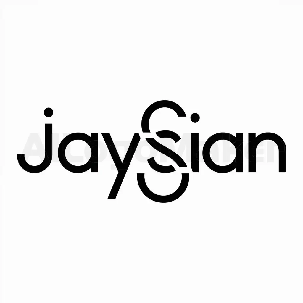 a logo design,with the text "Jaysian", main symbol:Jaysian,Moderate,be used in Fashion industry,clear background