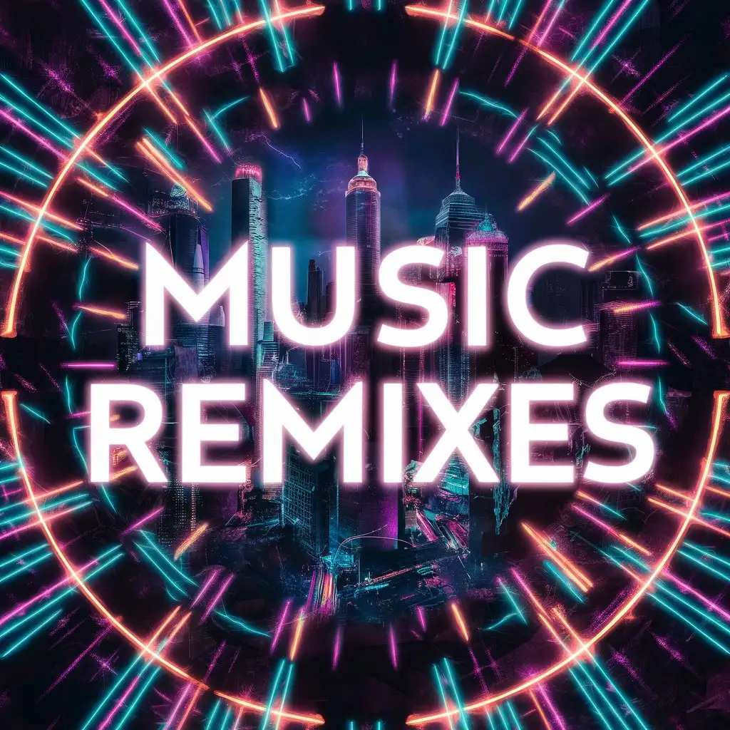 Neon-Music-Remixes-Profile-Photo-Vibrant-Neon-Colors-with-Musical-Notes-Remixing