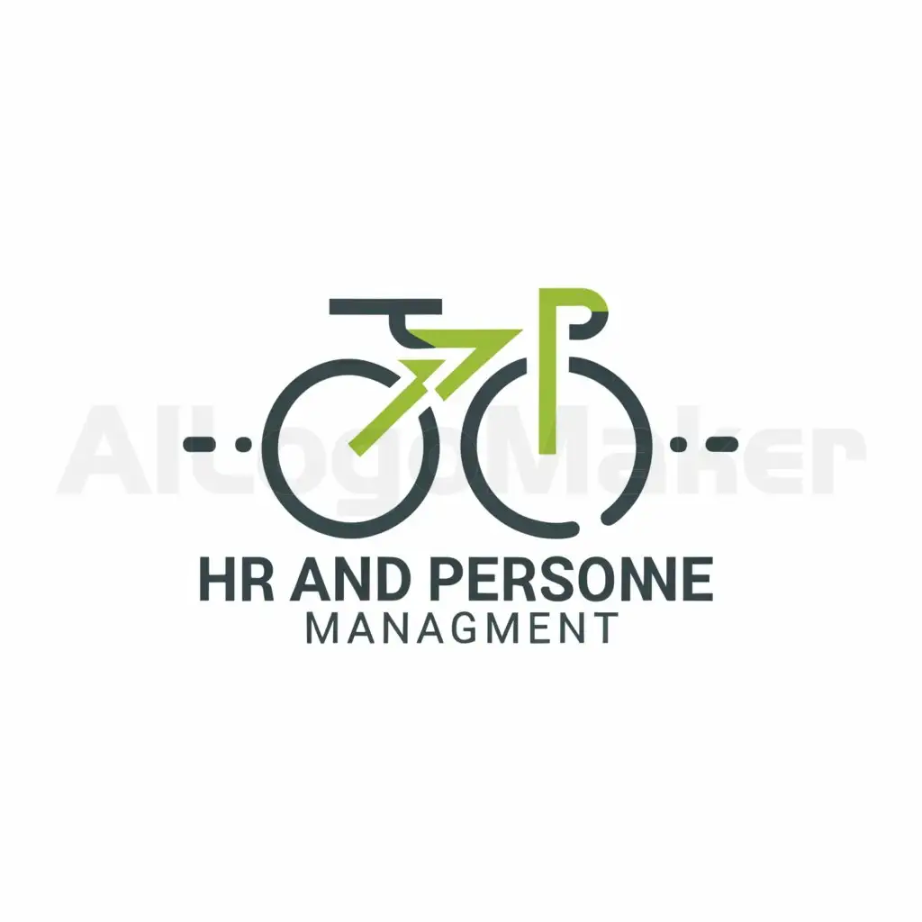 a logo design,with the text "HR and personnel management", main symbol:employee training,Minimalistic,be used in HR and personnel management industry,clear background