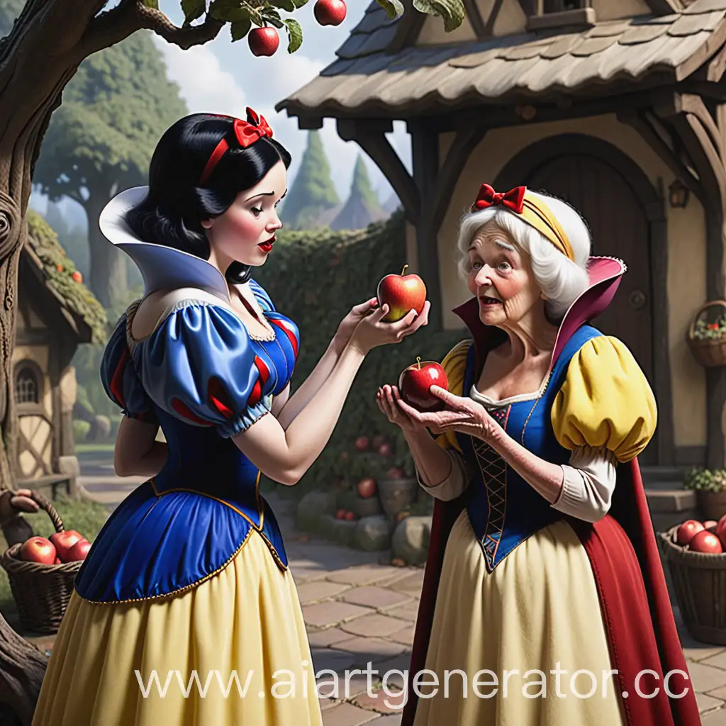 Snow-White-Tempted-by-the-Poisoned-Apple