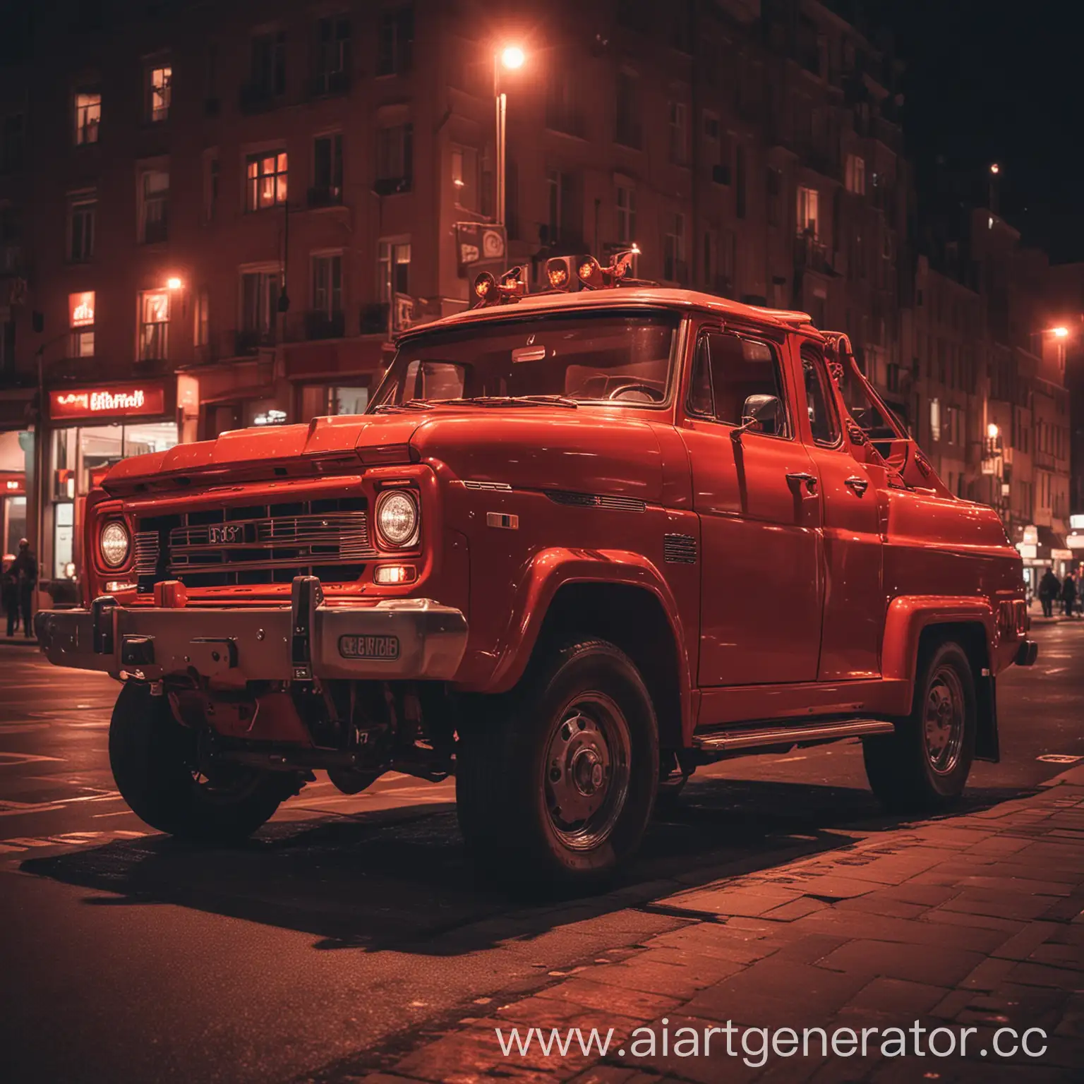 Night-Cityscape-with-RedToned-Hot-Machine