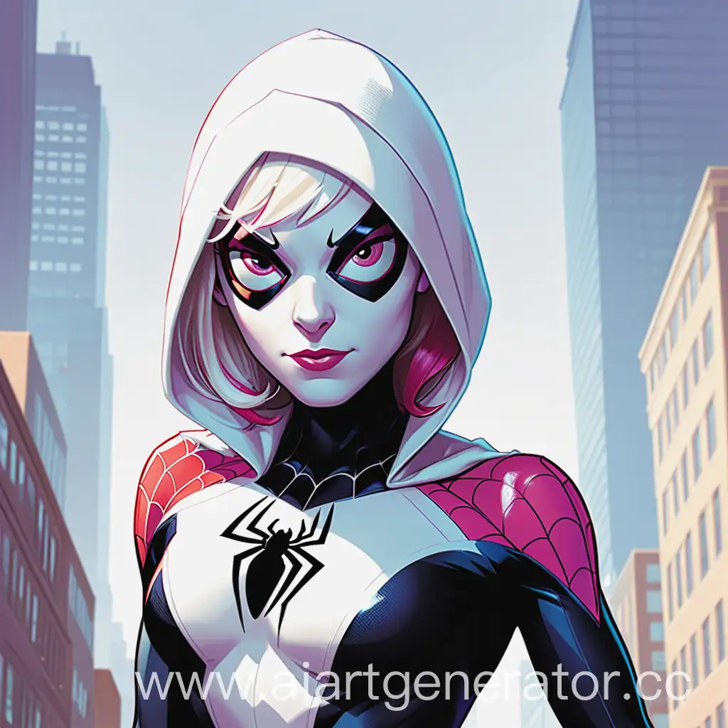 Marvel-Comics-Characters-SpiderGwen-and-SpiderMan-in-Action