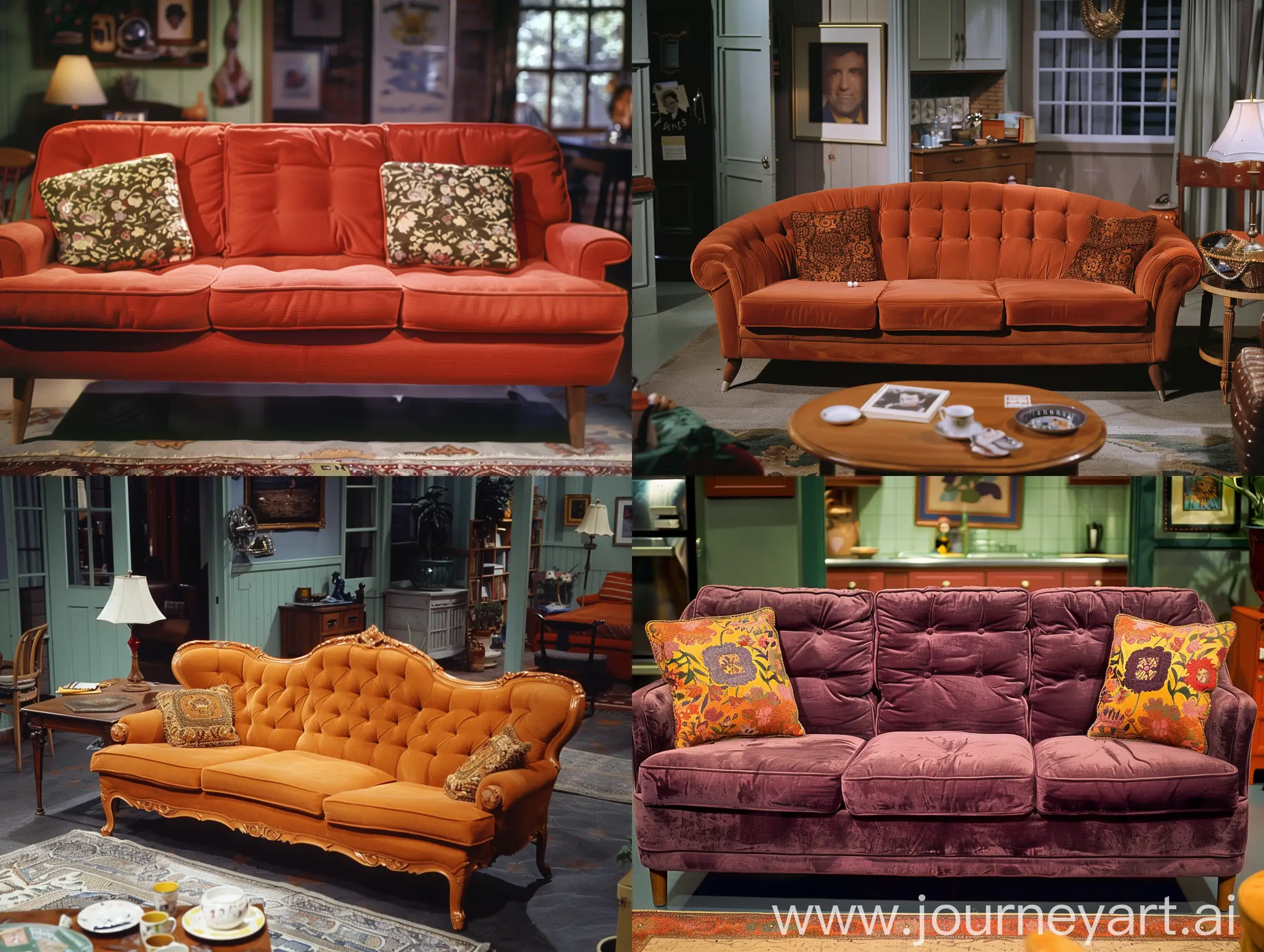 1950s-Style-Sofa-from-Friends-Series-in-Color