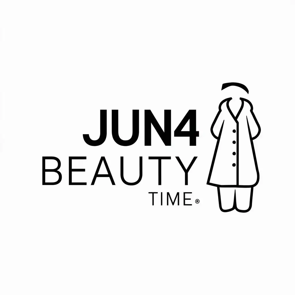 LOGO-Design-for-Jun4-Beauty-Time-Simple-and-Solid-Pajamas-Theme