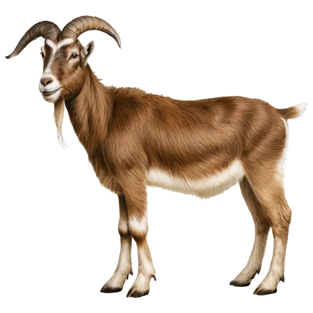 Stunning-PNG-Image-of-a-Majestic-Goat-Captivating-Artistry-in-HighQuality-Format