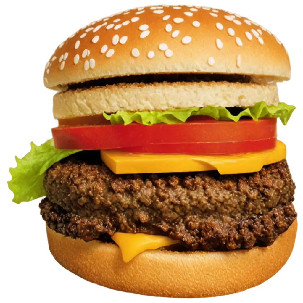 Delicious-Hamburger-PNG-Image-Savor-the-Visual-Feast-with-HighQuality-Graphics
