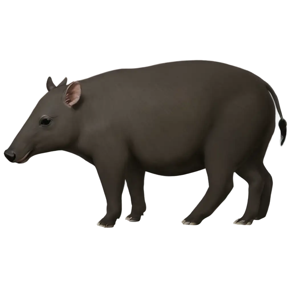 perfil de un tapir