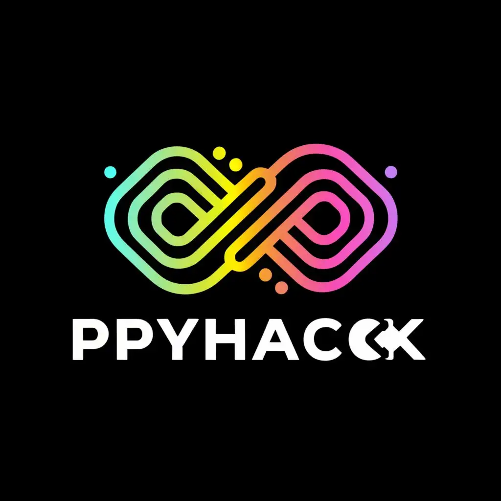 a logo design,with the text "PYHACK", main symbol:python,complex,be used in Technology industry,clear background