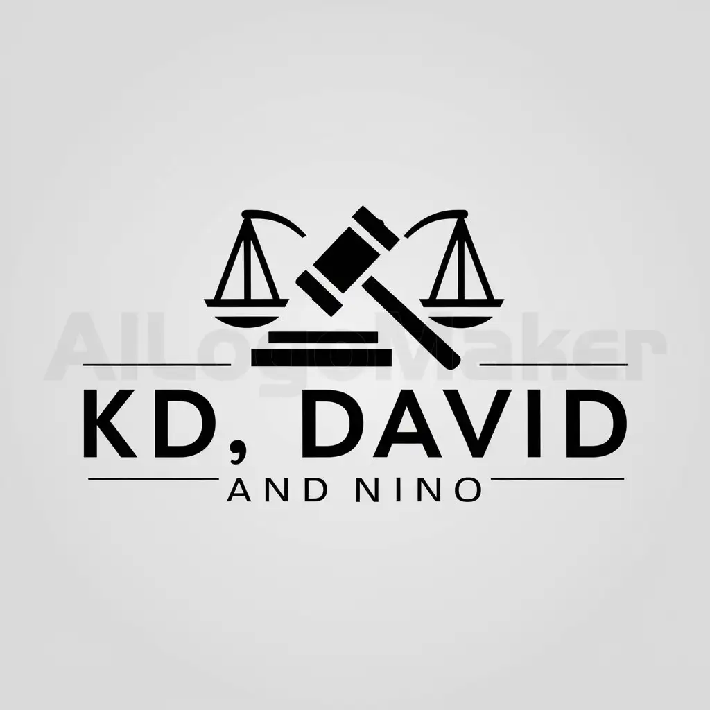 LOGO-Design-For-KD-Davod-and-Nino-Law-and-Moderation-Symbol-on-Clear-Background