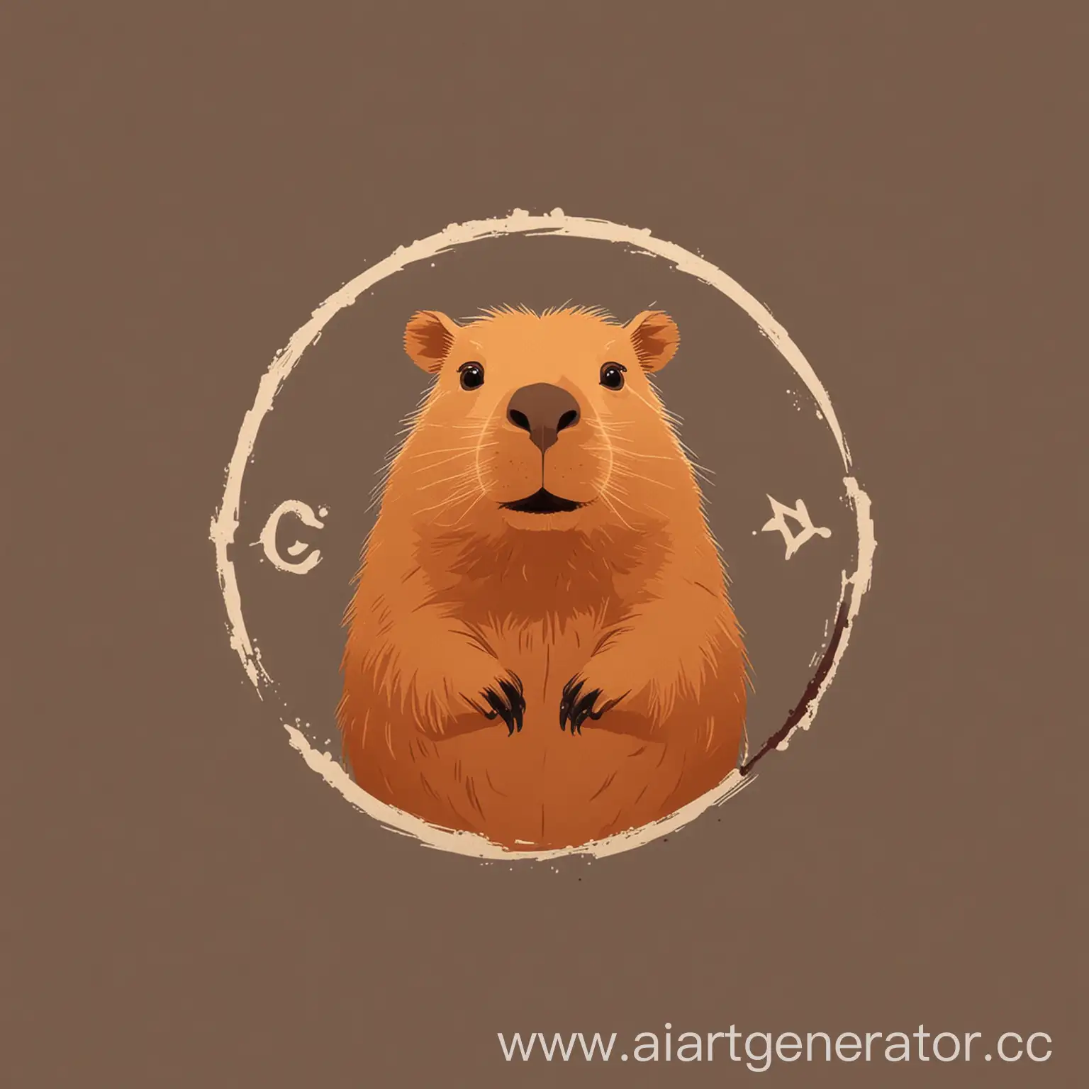 Minimalistic-Capybara-Logo-Design