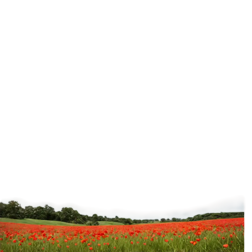 Vivid-Poppy-Field-PNG-Capturing-Natures-Splendor-in-HighQuality-Format