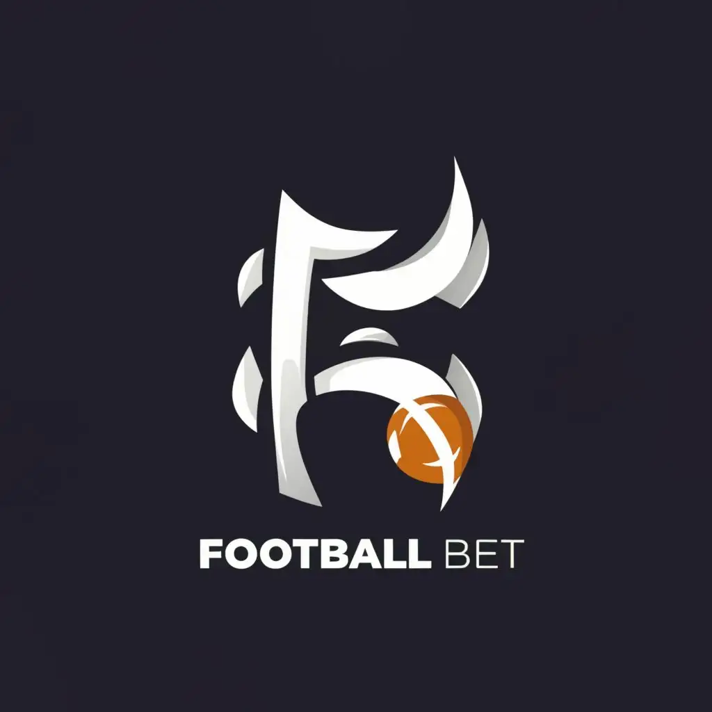LOGO-Design-For-Football-Bet-Dynamic-FB-Symbol-on-Clear-Background