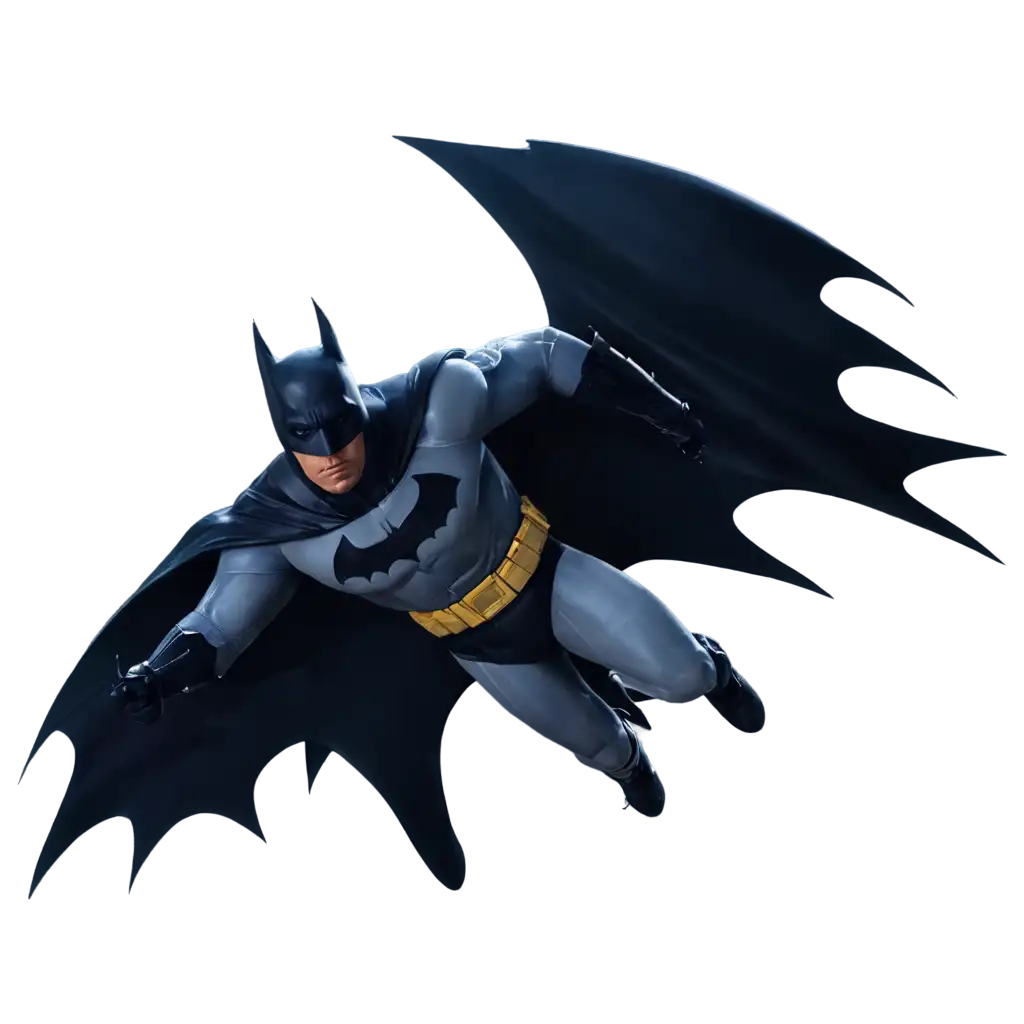 Batman flying