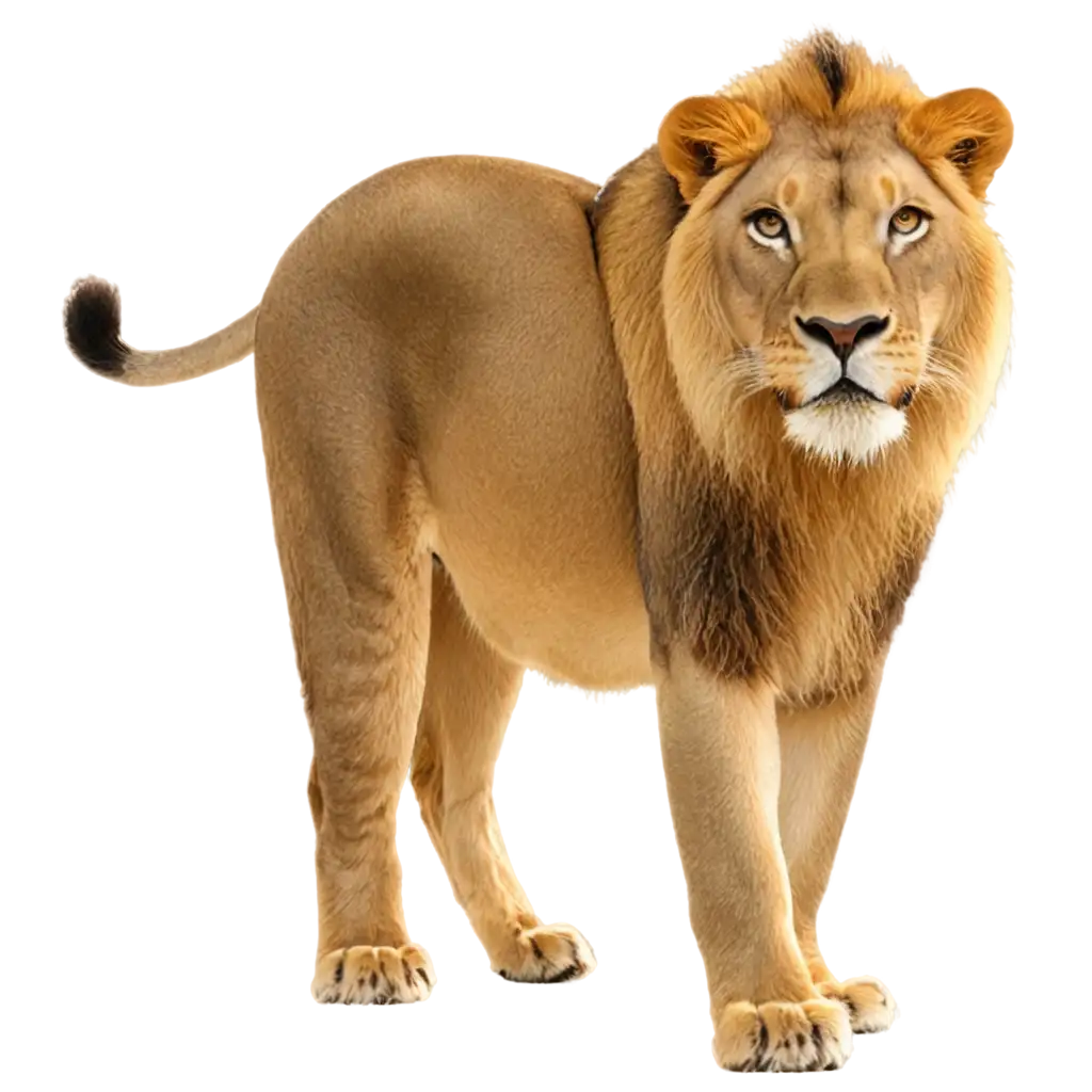 Majestic-Lion-PNG-Roaring-Beauty-Captured-in-HighResolution-Clarity