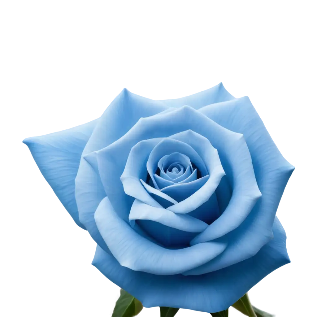 close up of blue rose flower