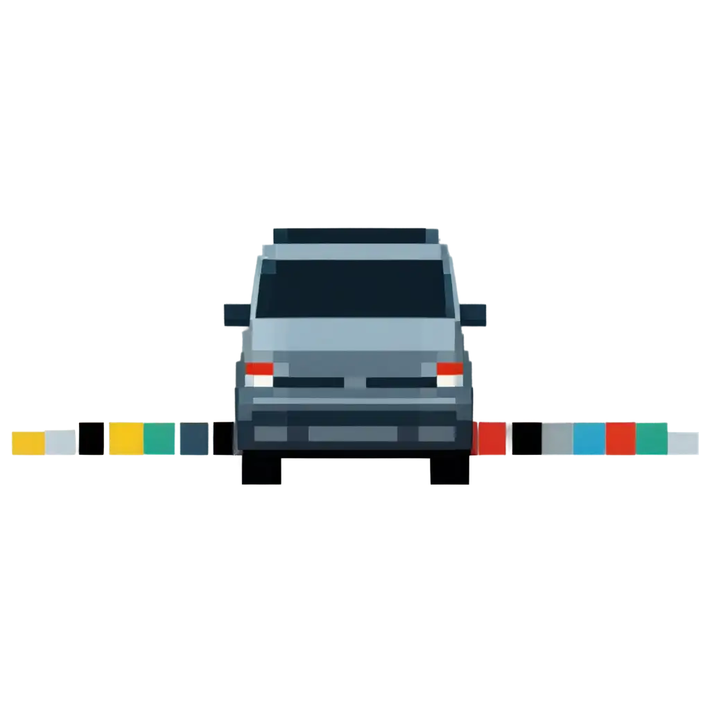 pixel car

