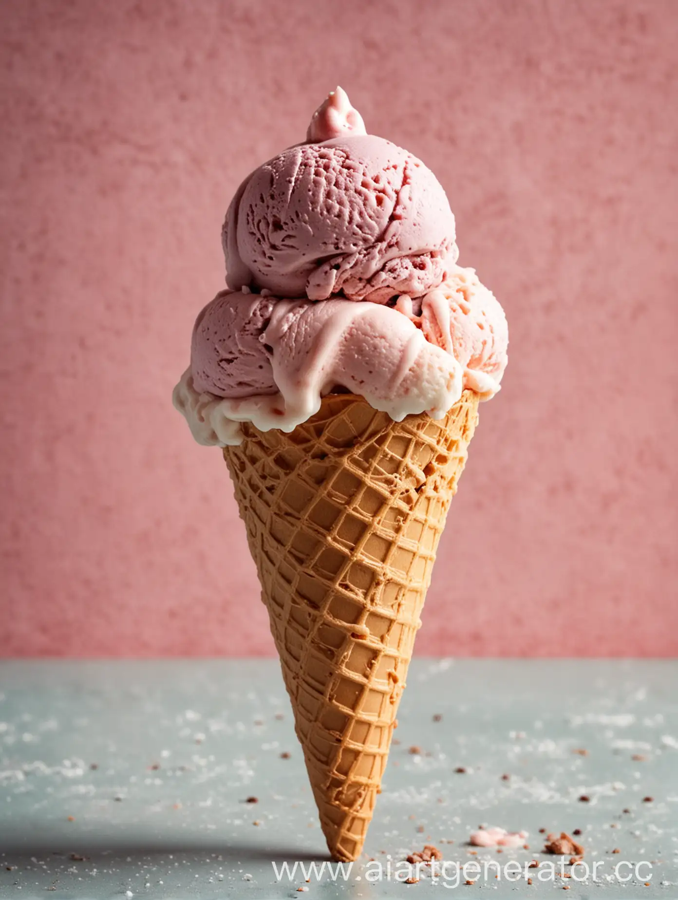 Colorful-Ice-Cream-Cones-on-a-Summer-Day