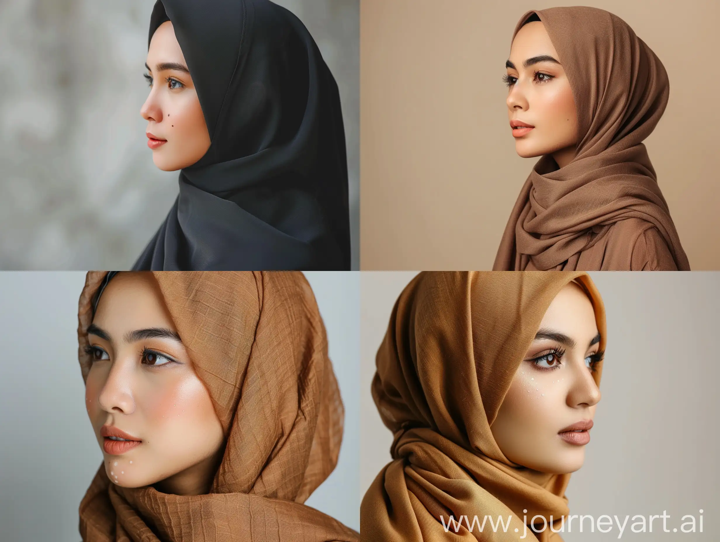 Stunning-Indonesian-Woman-in-Hijab-with-Cheek-Dimples