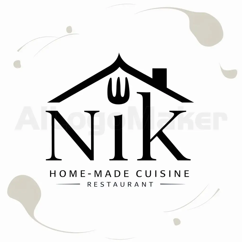 LOGO-Design-for-Nik-Homemade-Creative-Food-Concept-for-Restaurants