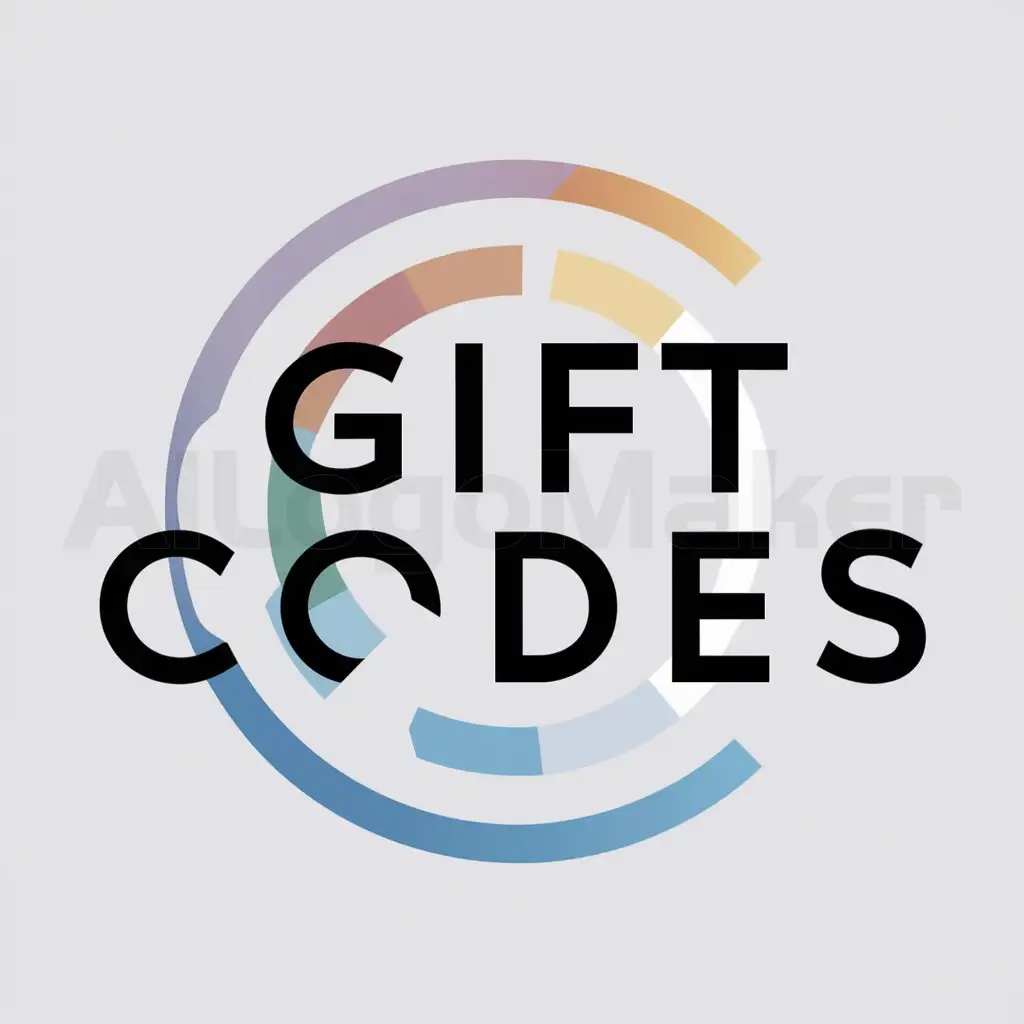 a logo design,with the text 'GIFT CODES', main symbol:Colour prediction telegram channel,Moderate,be used in Others industry,clear background