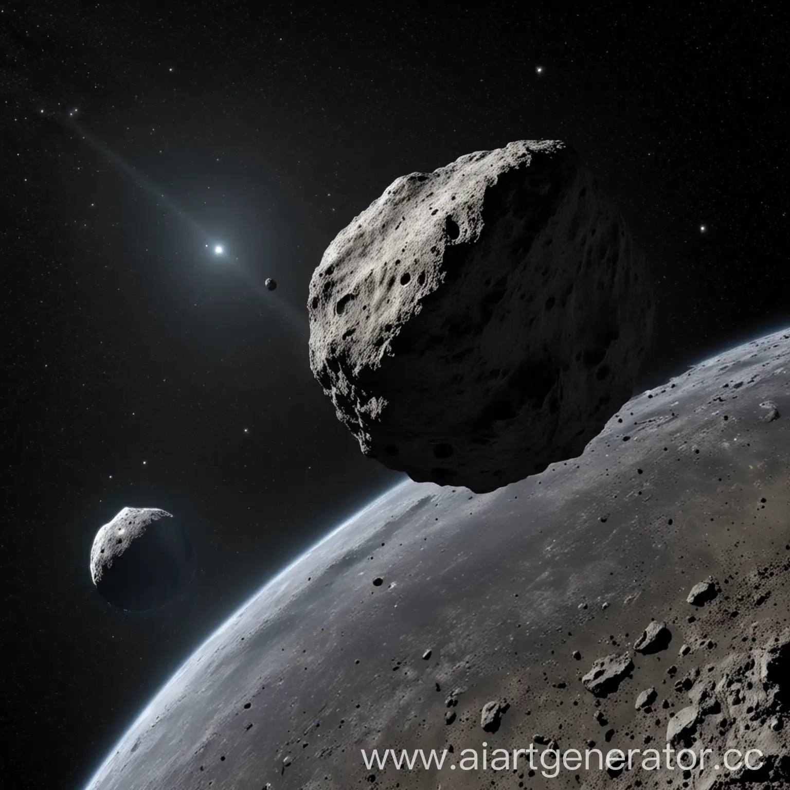 Massive-Asteroid-Approaching-Earth