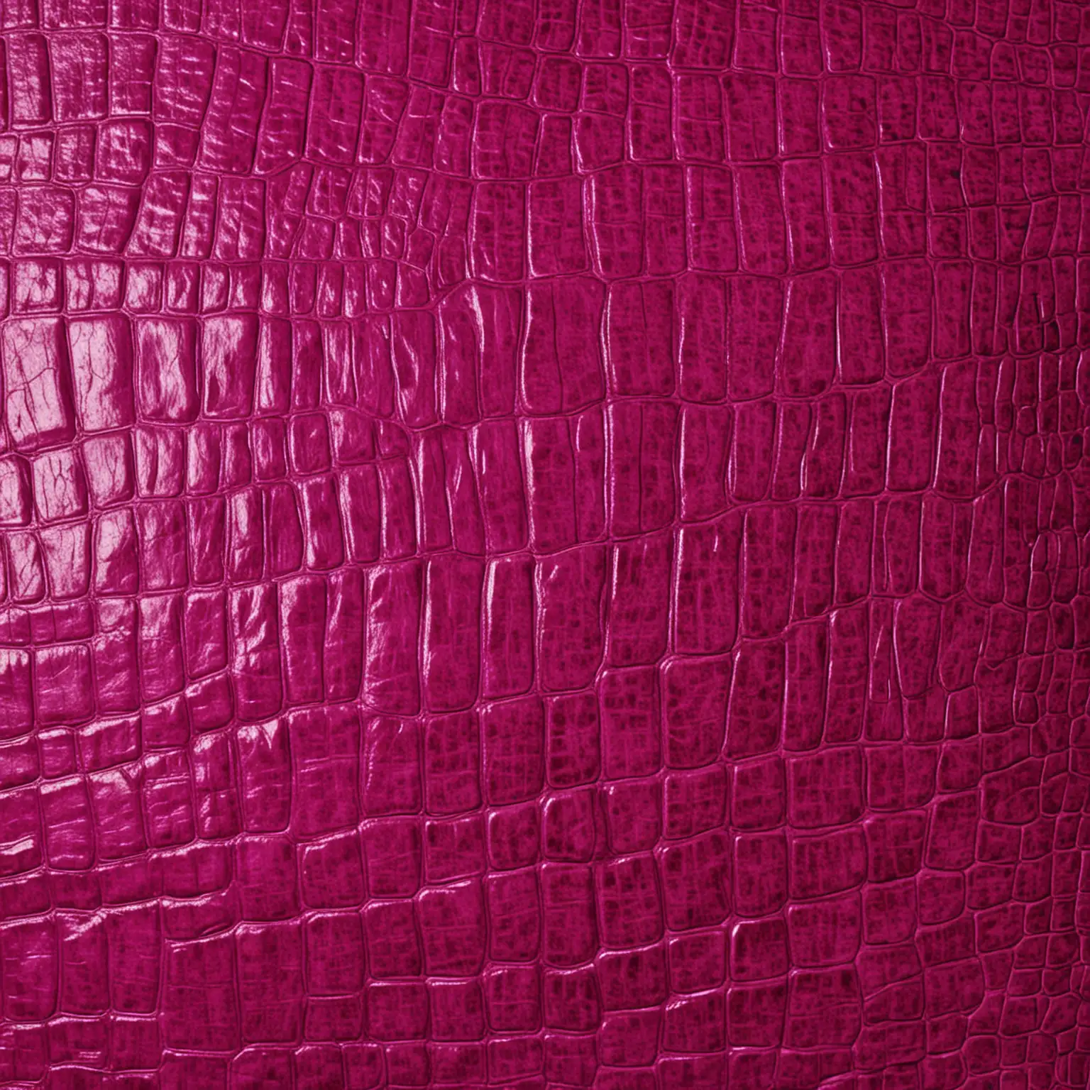 Vibrant Magenta Crocodile Skin Texture Background