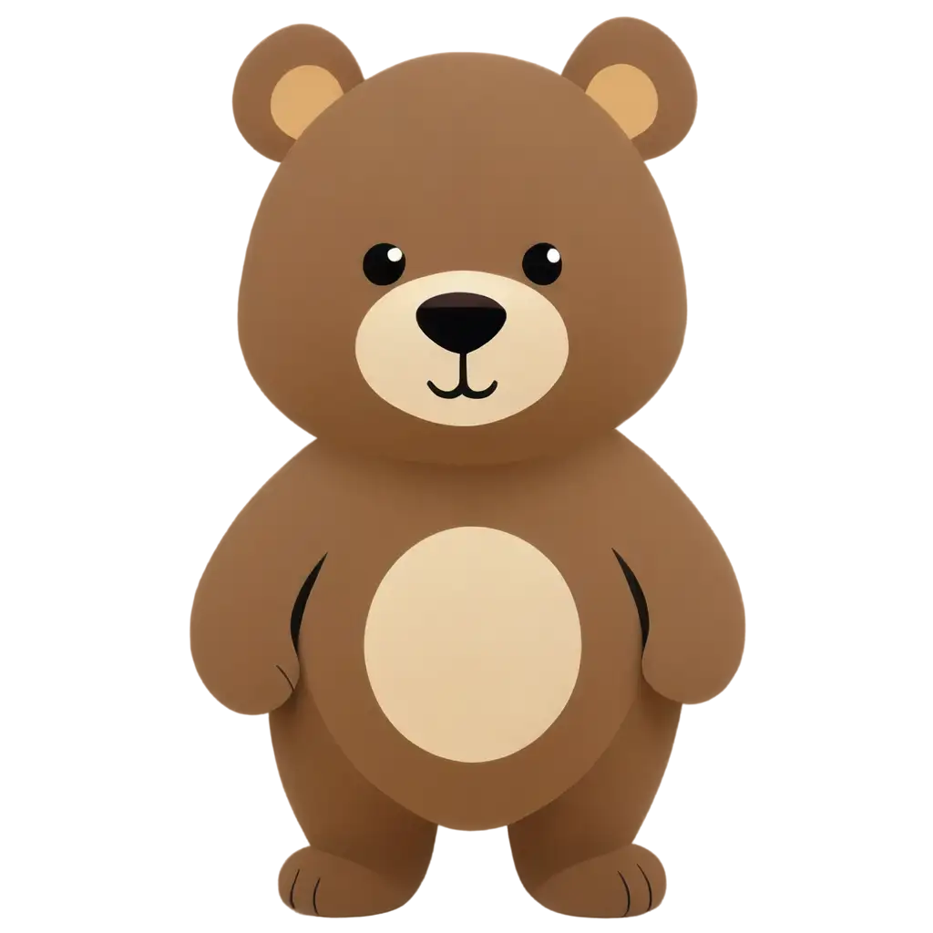 Detailed-PNG-Icon-of-a-Bear-Enhancing-Online-Presence-with-HighQuality-Imagery