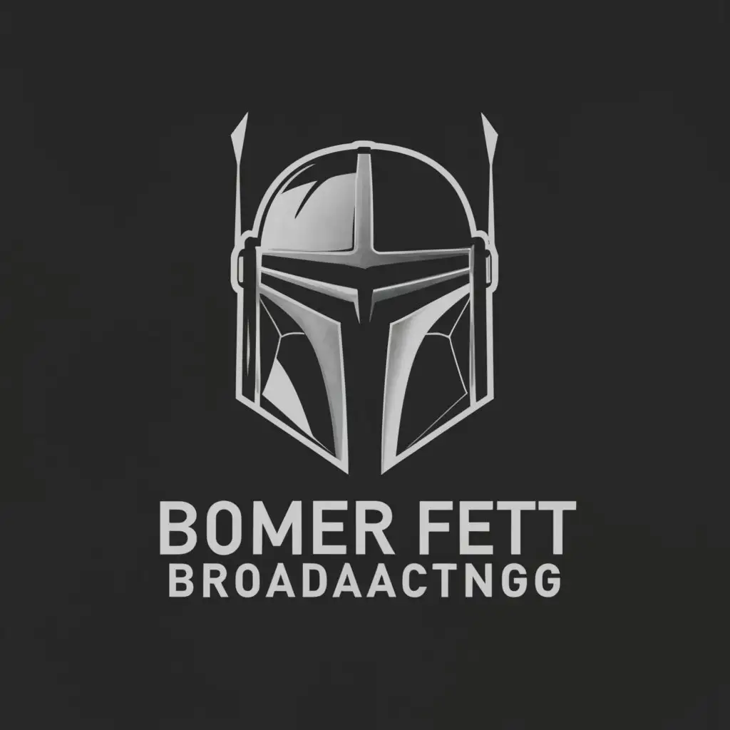 LOGO-Design-For-Bomer-Fett-Broadcasting-Mandalorian-Inspired-Symbol-for-Diverse-Appeal