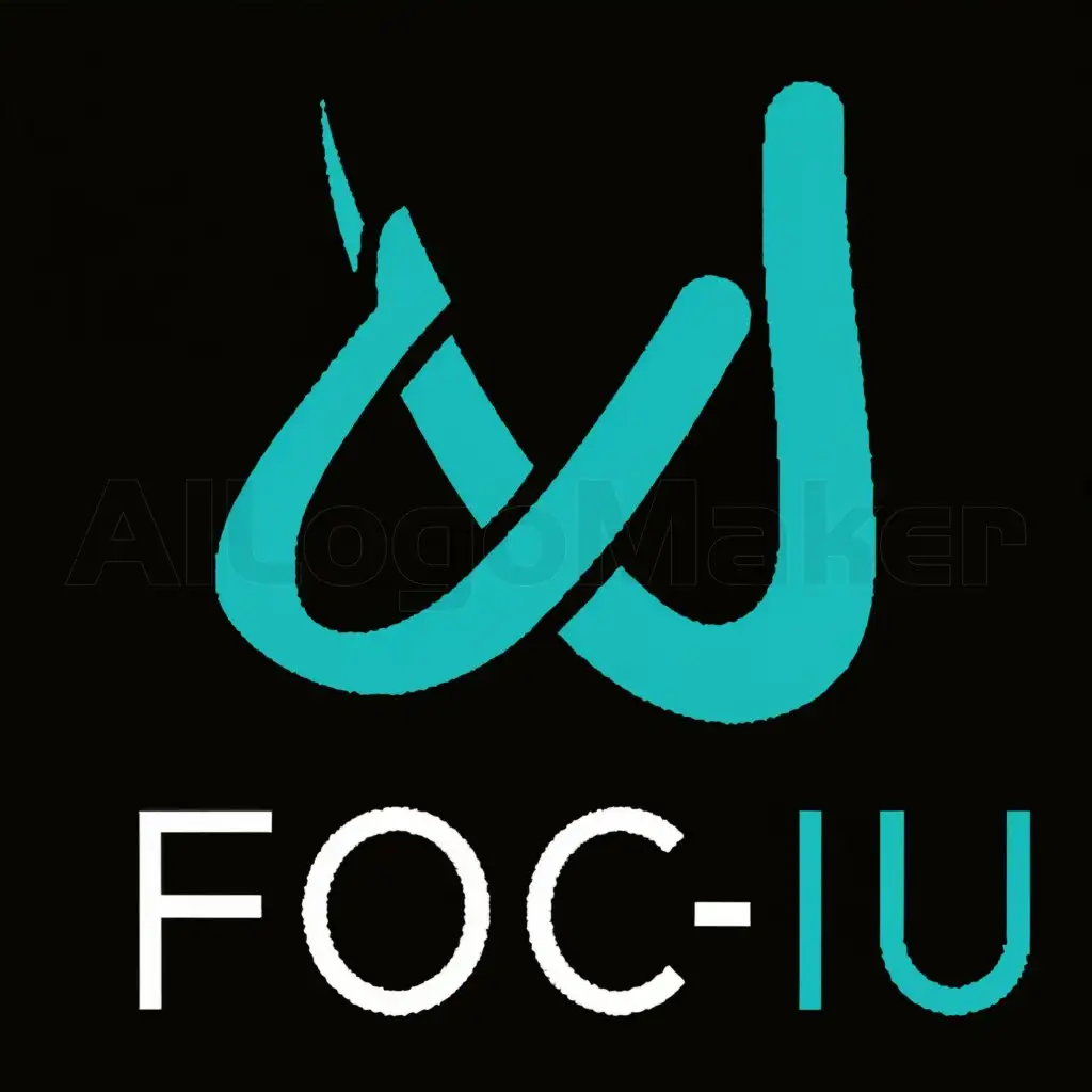 a logo design,with the text "FOC-U", main symbol:At the beginning of starting a charity and wanted to start looming at designs. The charity will be for ovarian cancer and called: Foundation Ovarian Cancer-United or FOC-U for short. The OC need to be coloured in the ovarian cancer teal colour and the othet colours in open to. The aim of the chairty is to being funds i which then can be desiminated out to other charities to support people, money towards research and projects all relatong to ovarian cancer. I'm looking for thr design of a logo (FOC-U with or without the full name next to or around it), a letter head, use on a webpage, business card, just giving page and possibly for tshirts. I may or may not also add QR codes to certain items,Moderate,be used in 0 industry,clear background