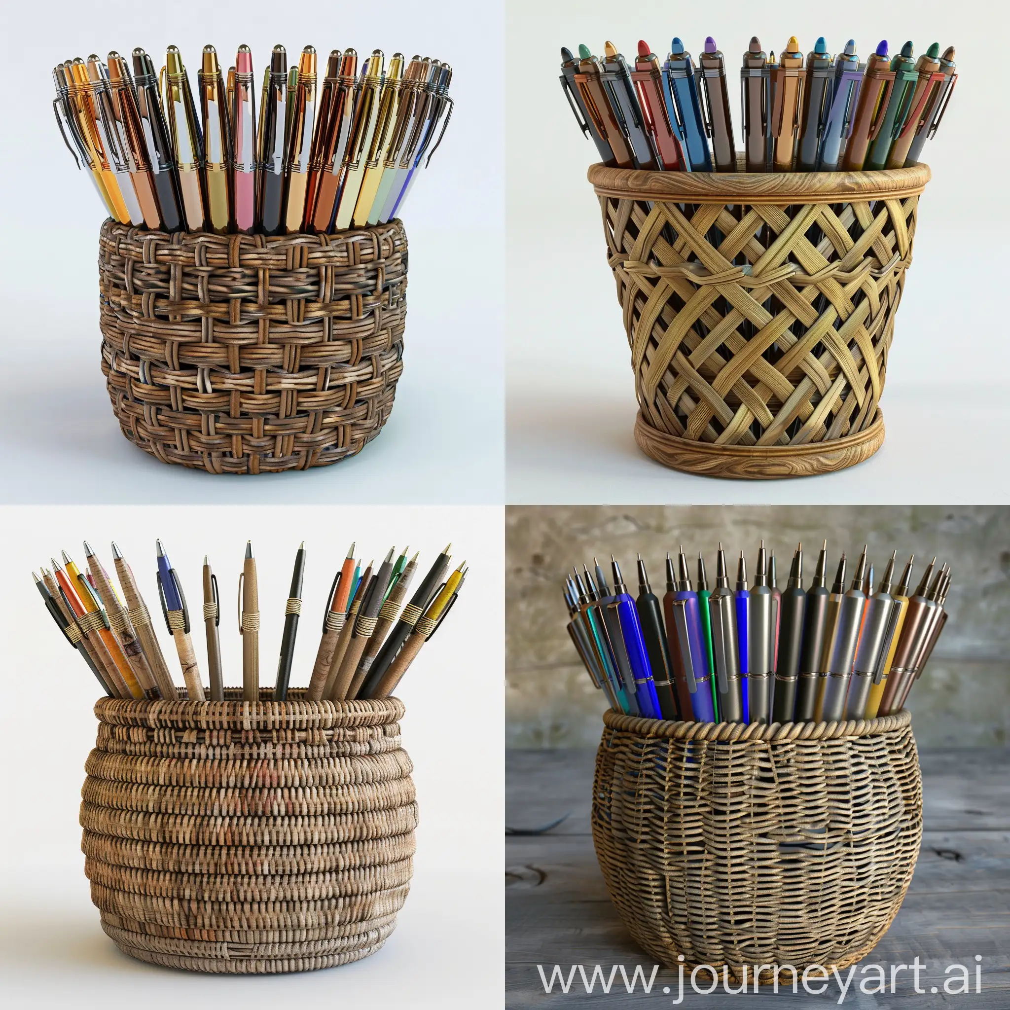 Modern-3D-Render-Stylish-Pen-Basket-Design