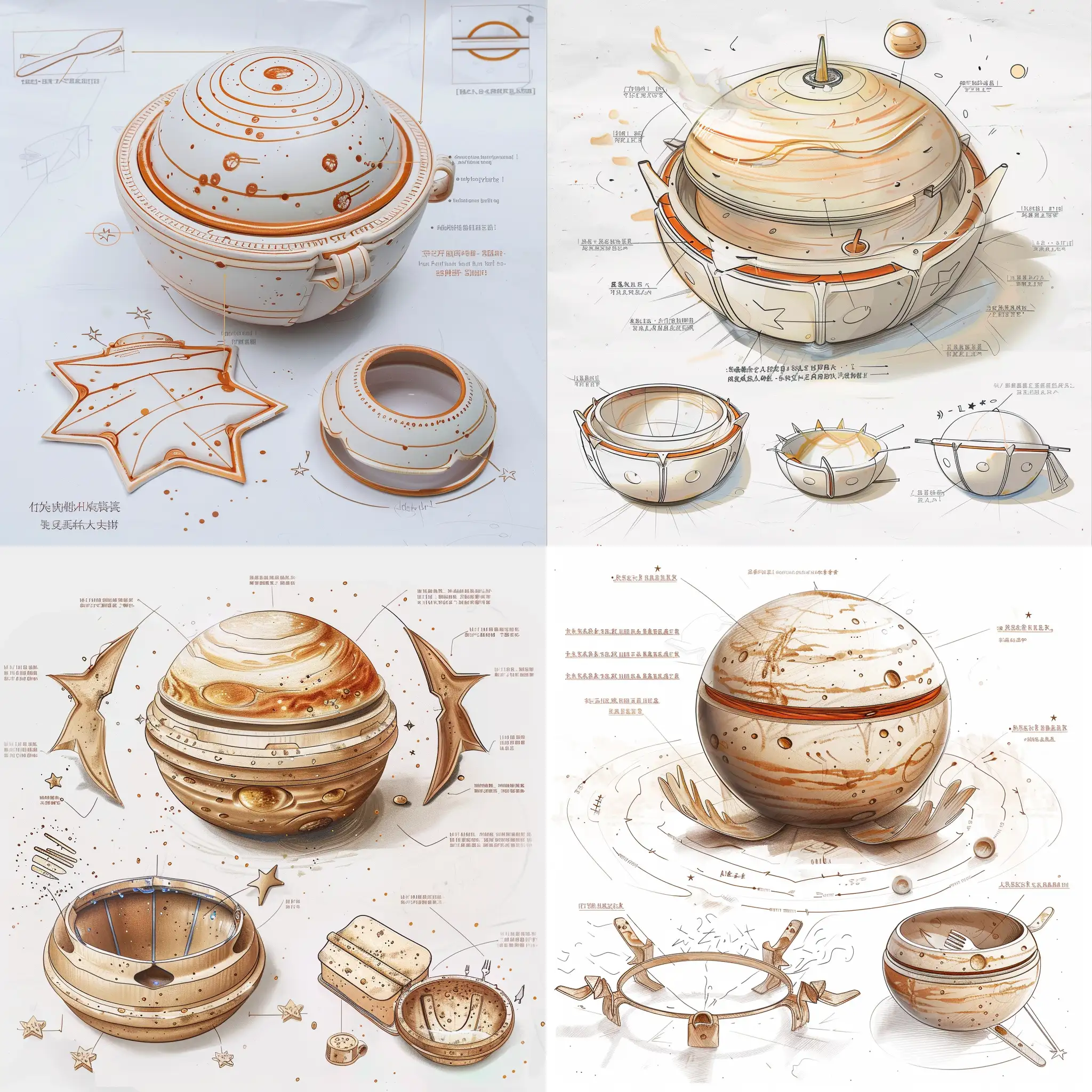 Childrens-Thermal-Preservation-Bowl-Design-Sketch-Portable-and-Cute-Waterflood-Bowl-with-Planet-and-Star-Decoration