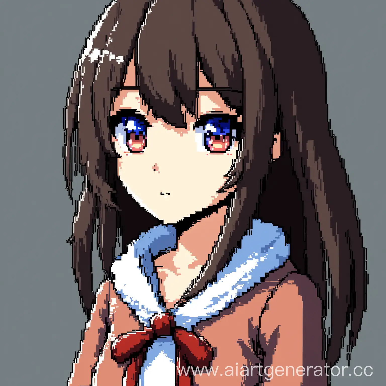Cute-Anime-Girl-Pixel-Art-Tiny-32x32-Pixel-Character-Design