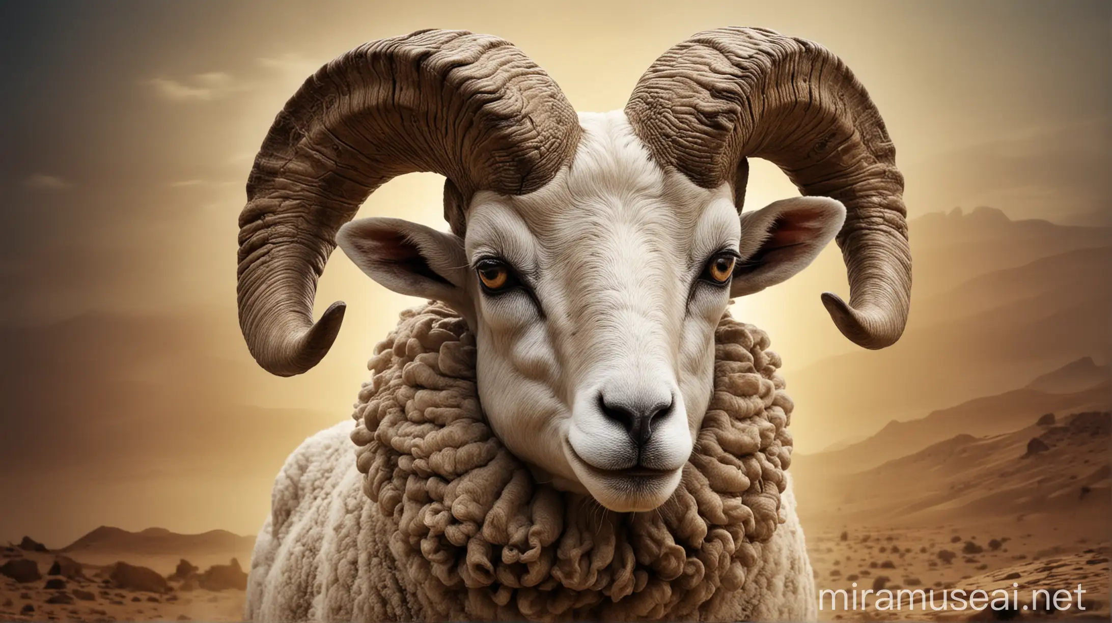 The Ram Sent by Allah

Description: As Ibrahim (Alayhi Salaam) attempts to sacrifice Ismail, Allah sends a ram to be sacrificed instead. The ram stands ready, and Ismail is safe.