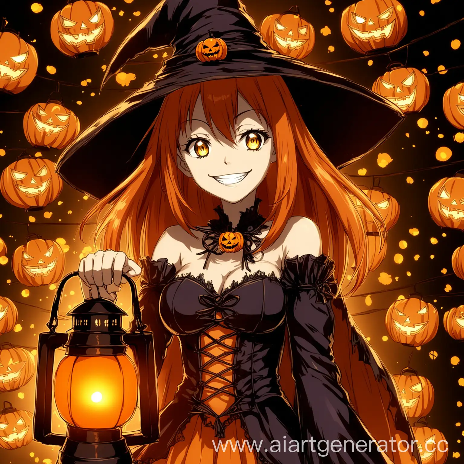 Anime-Halloween-Lantern-with-Malicious-Smile