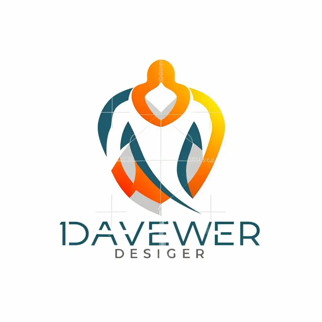a logo design,with the text "DaVeer Designer", main symbol:T shirt,Moderate,clear background