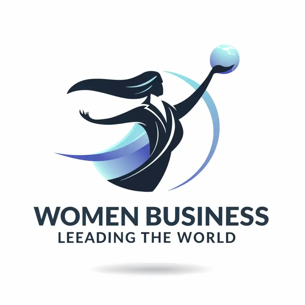 LOGO-Design-For-Women-in-Business-Leading-the-World-Empowering-Symbol-with-Clear-Background