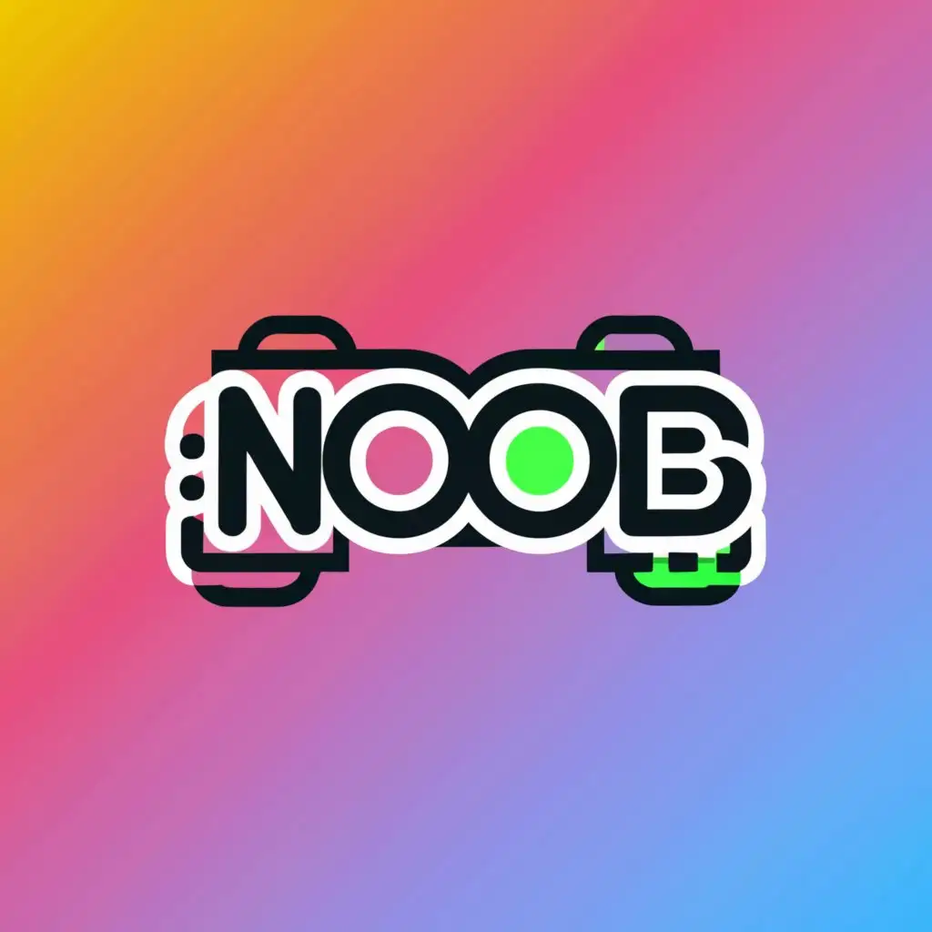 LOGO-Design-For-NOOB-Dynamic-Gaming-Emblem-for-Twitch-Entertainment