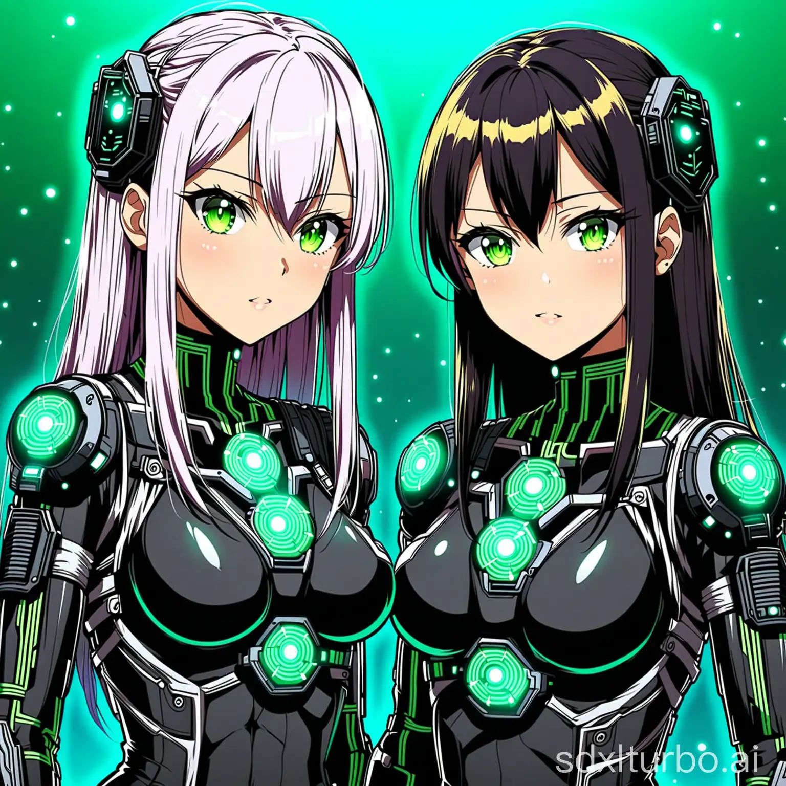 AnimeStyle-Borg-Girls-Futuristic-Cybernetic-Characters-with-Japanese-Animation-Flair