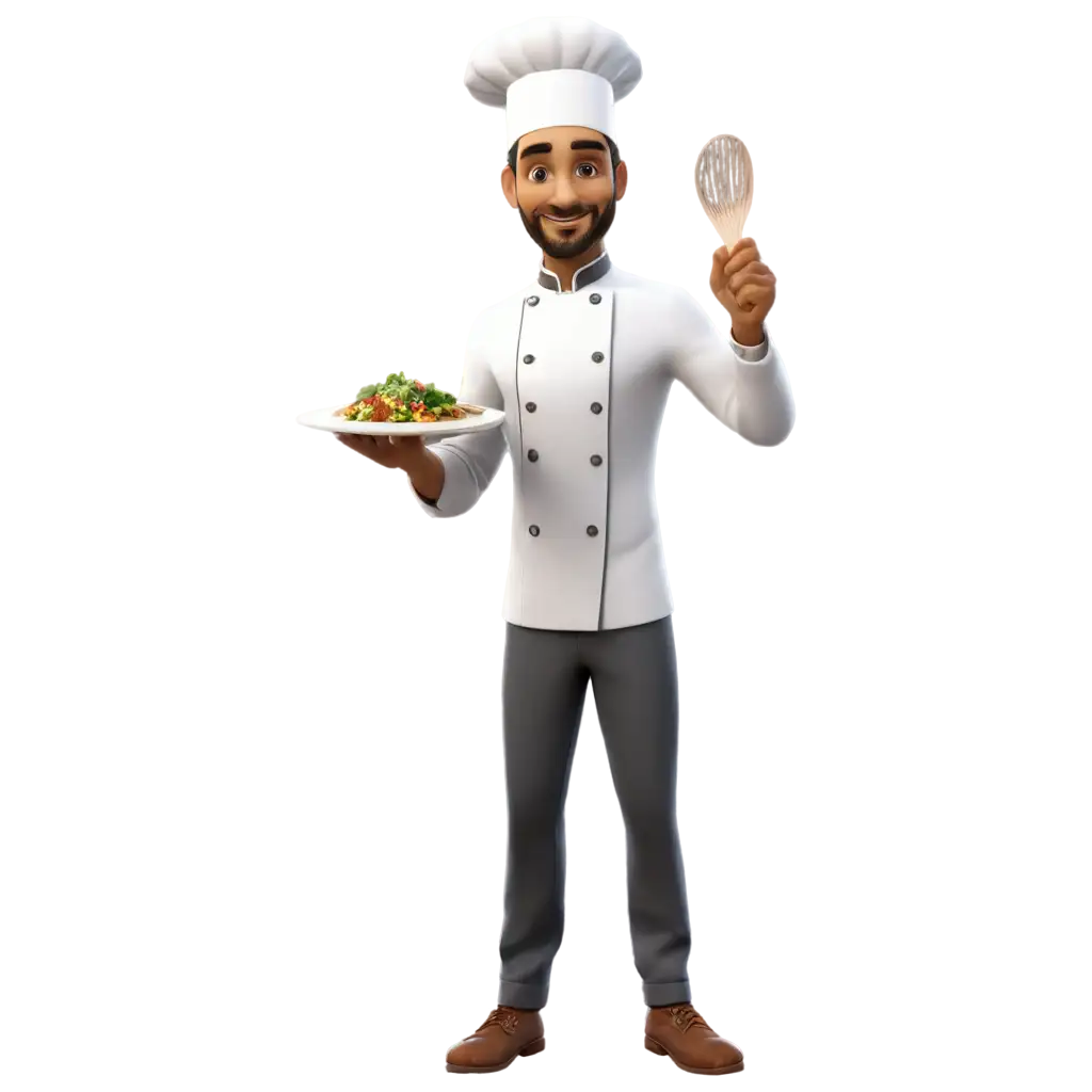 3d images of restaurant chef