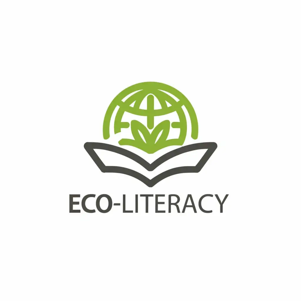a logo design,with the text "ECO-LITERACY", main symbol:ECO-LITERACY,Moderate,be used in 0 industry,clear background