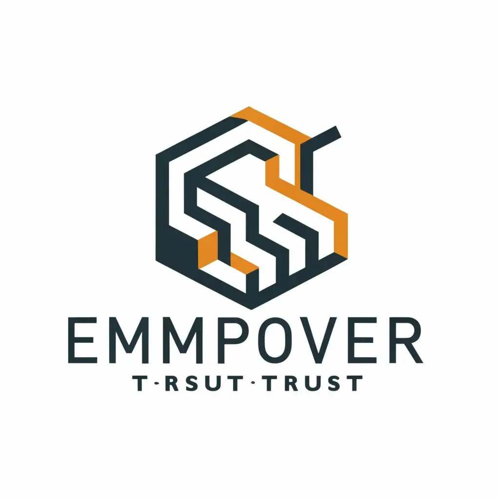 a logo design,with the text "empower trust", main symbol:Empower,complex,clear background