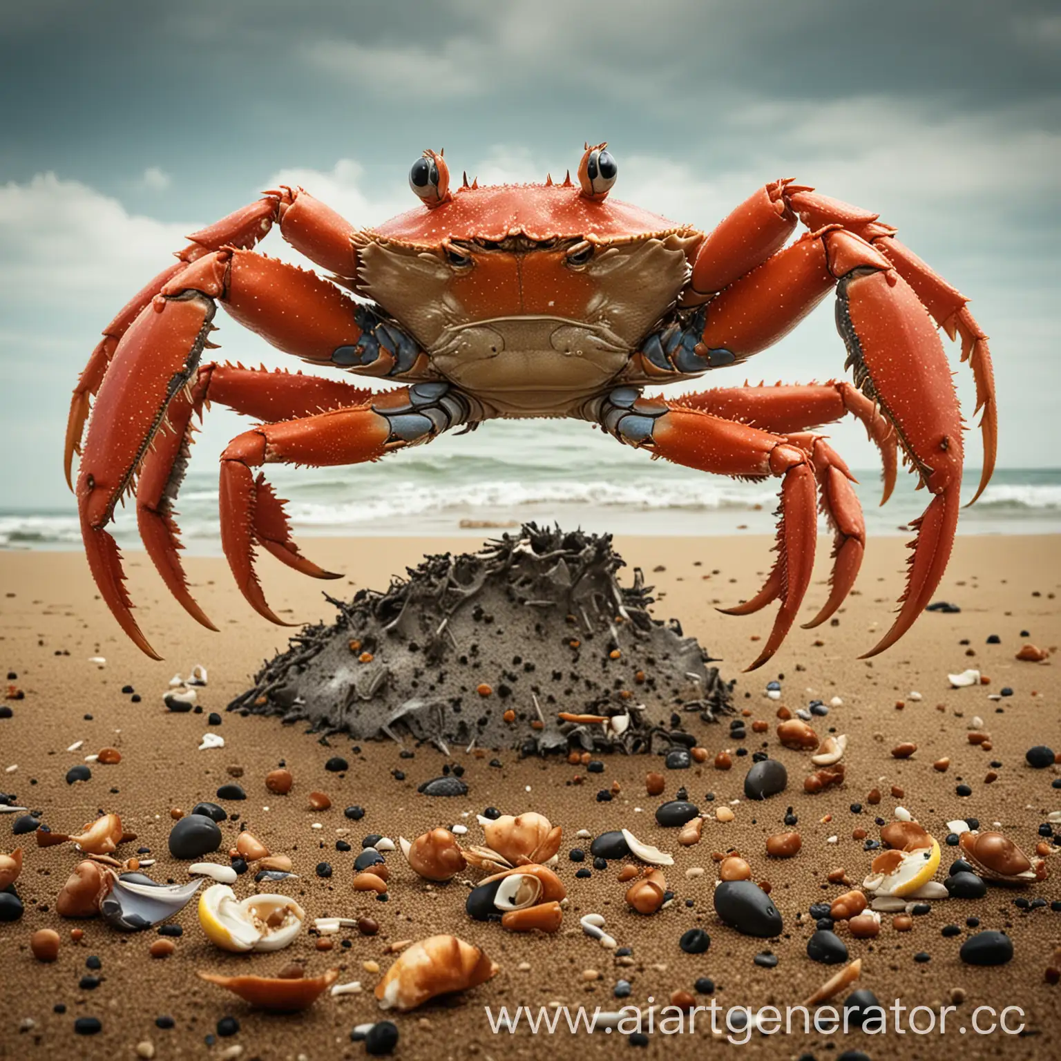 Colorful-Crab-Revolution-Underwater-Dance-of-Crustaceans