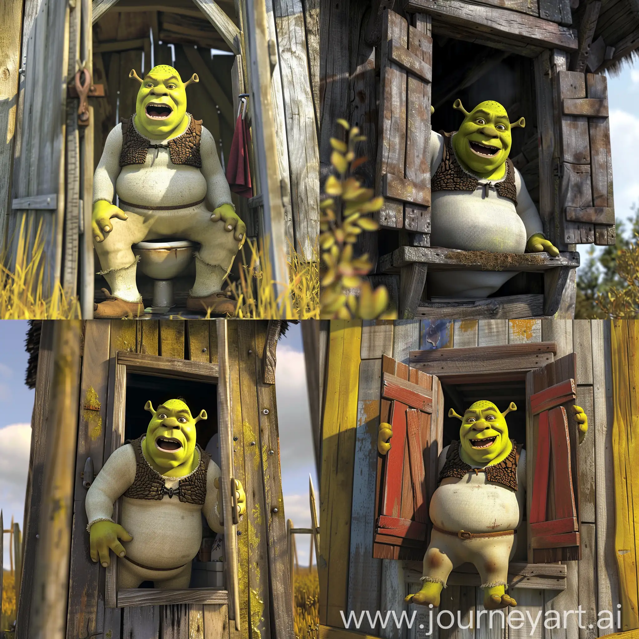 Shrek-Emerging-from-Village-Toilet-in-4K-Resolution