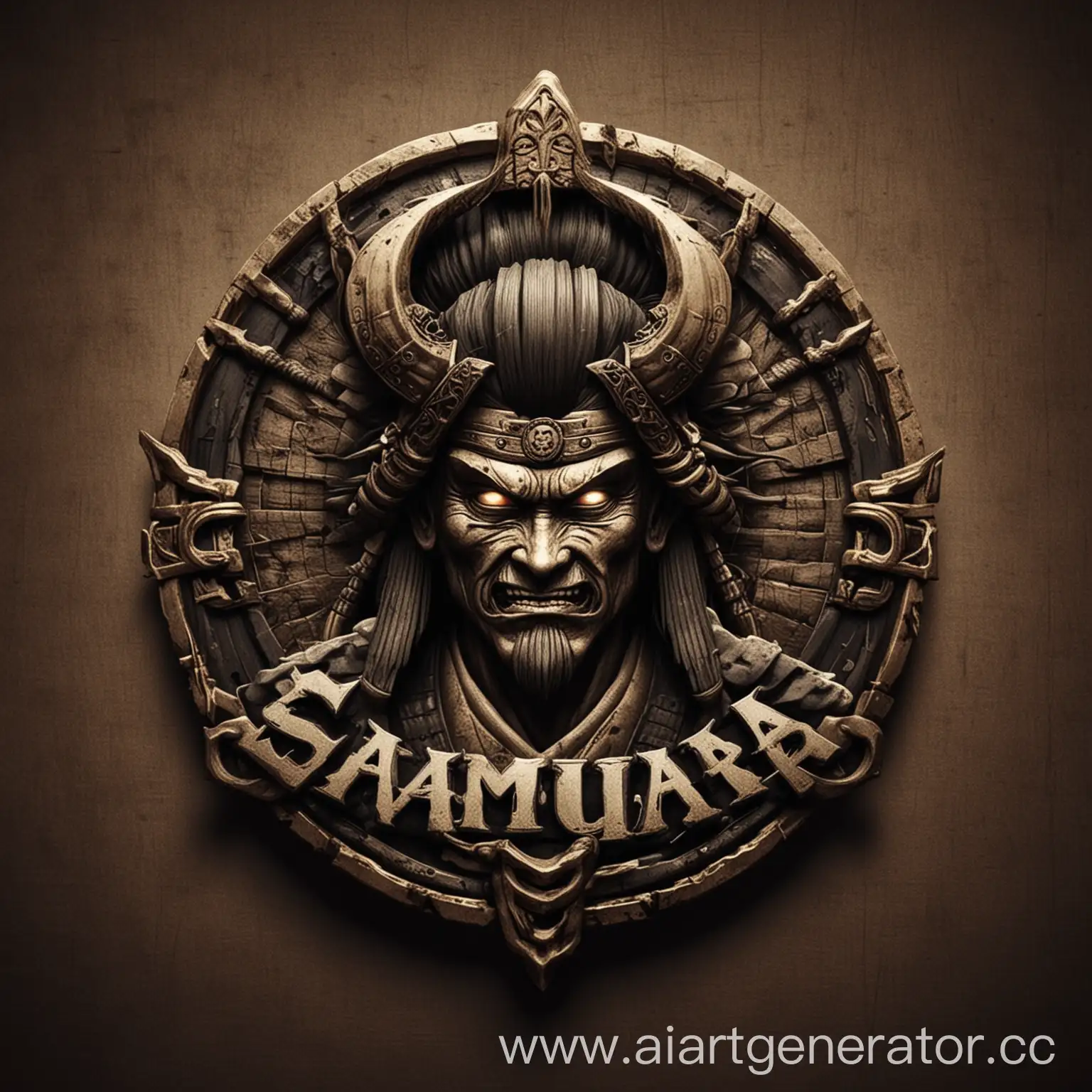 Bold-Samurai-Emblem-in-Fiery-Red-and-Black